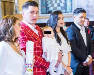 Ce nu s-a văzut la botezul fiicei lui Liviu Vârciu. Imagine emoţionantă publicată de Anda Călin: "Avem o creştină"