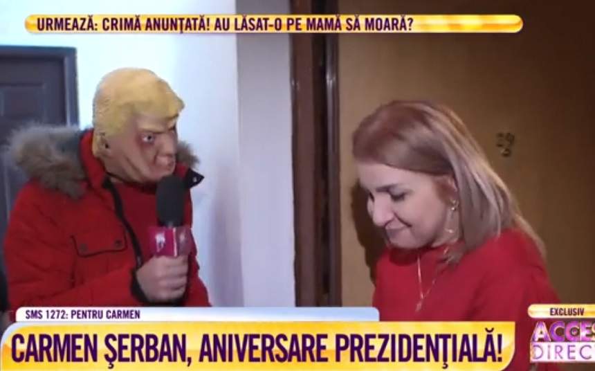 VIDEO / Petrecere cu iz prezidențial pentru Carmen Șerban! Ce surpriză a primit cântăreața, pentru a 47-a zi de naștere