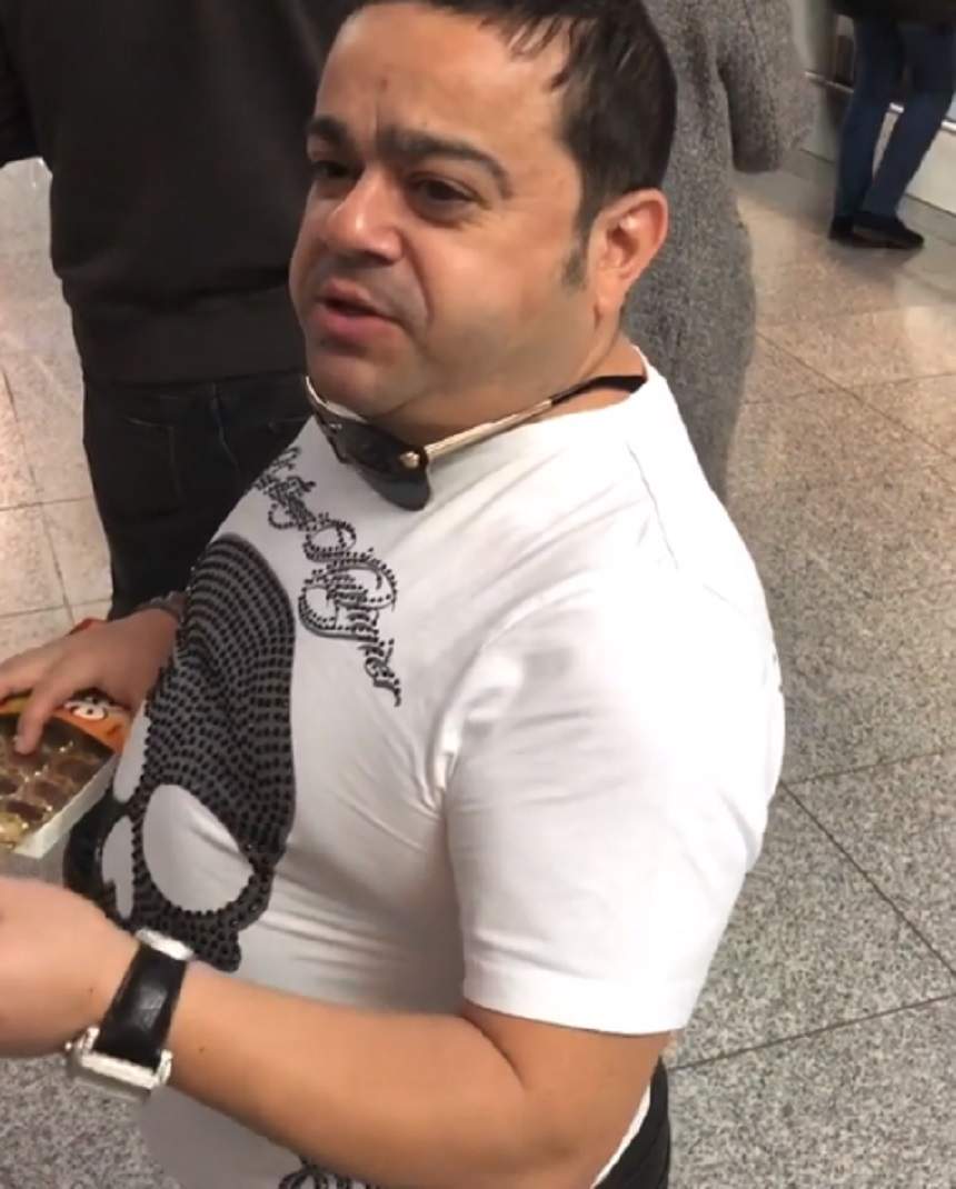 VIDEO / Adrian Minune şi Nadir au dat nas în nas în aeroport! "Stau la coadă, ce te bagi?"