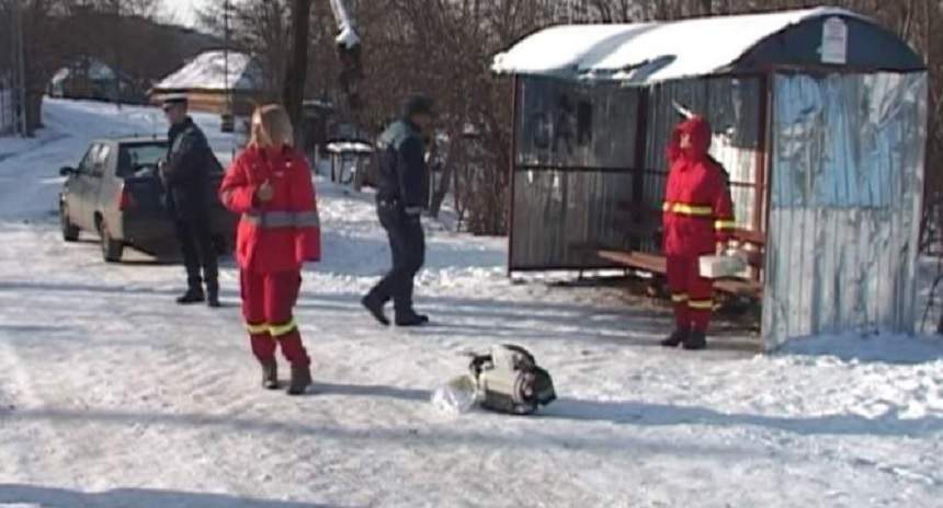 Bărbatul din Vaslui găsit mort în stația de autobuz avea doi copii. Imagini cutremurătoare de la locul crimei