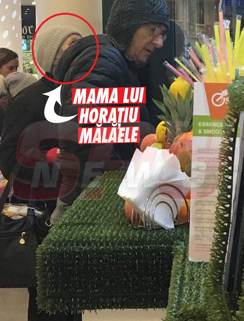 FOTO EXCLUSIV / Copil şi la 65 de ani! Horaţiu Mălăele, pus la punct de mama sa, în văzul lumii!