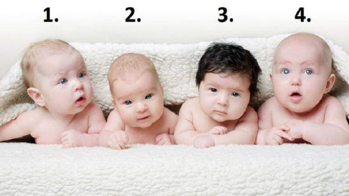 FOTO / Testul mămicilor. Alege un bebeluș și află ce fel de părinte ești