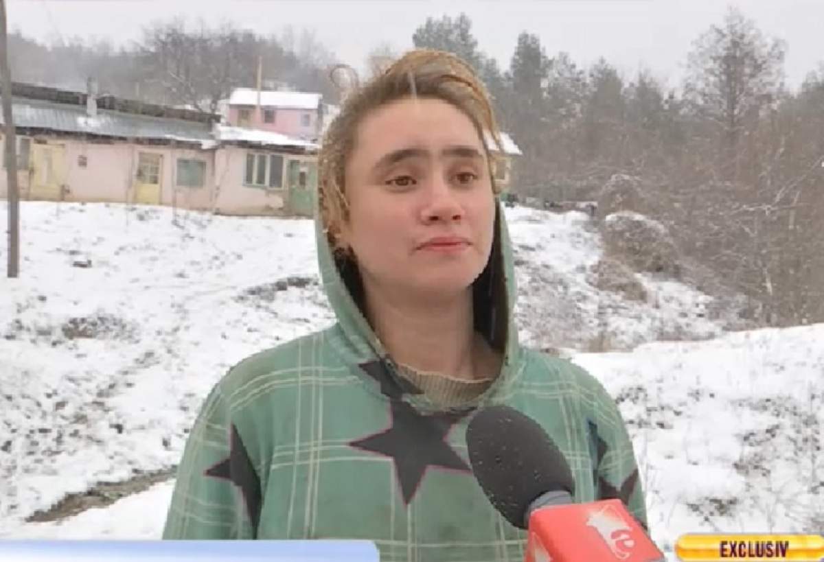 VIDEO / Mamă şi copii, la cerşit pentru tatăl-stăpân? Cumnatul beat a sărit în direct, la bătaie