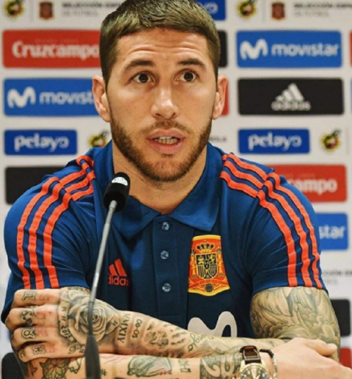 Sergio Ramos a devenit tată pentru a treia oară: "Sunt mândru să împart acest moment cu voi!" Prima poză cu bebeluşul