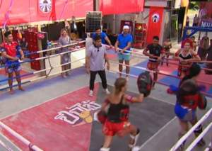 VIDEO / "Doare rău de tot!" Ana Baniciu vs. Daniela Crudu, în ringul de lupte la Asia Express
