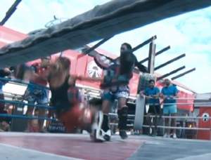 VIDEO / "Doare rău de tot!" Ana Baniciu vs. Daniela Crudu, în ringul de lupte la Asia Express