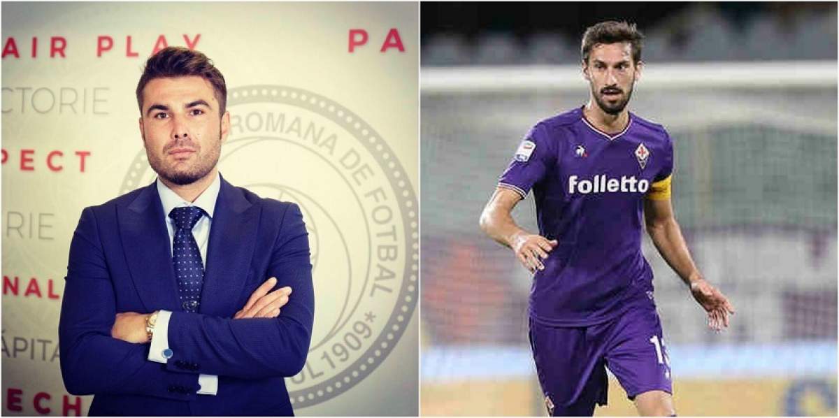 Ultimă oră! Mesajul emoţionant al lui Adrian Mutu, după moartea lui Davide Astori