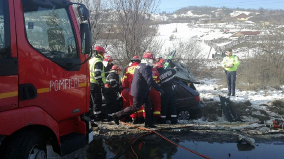 Accident mortal în Bistriţa! Un bărbat a murit, iar alte şase persoane sunt rănite