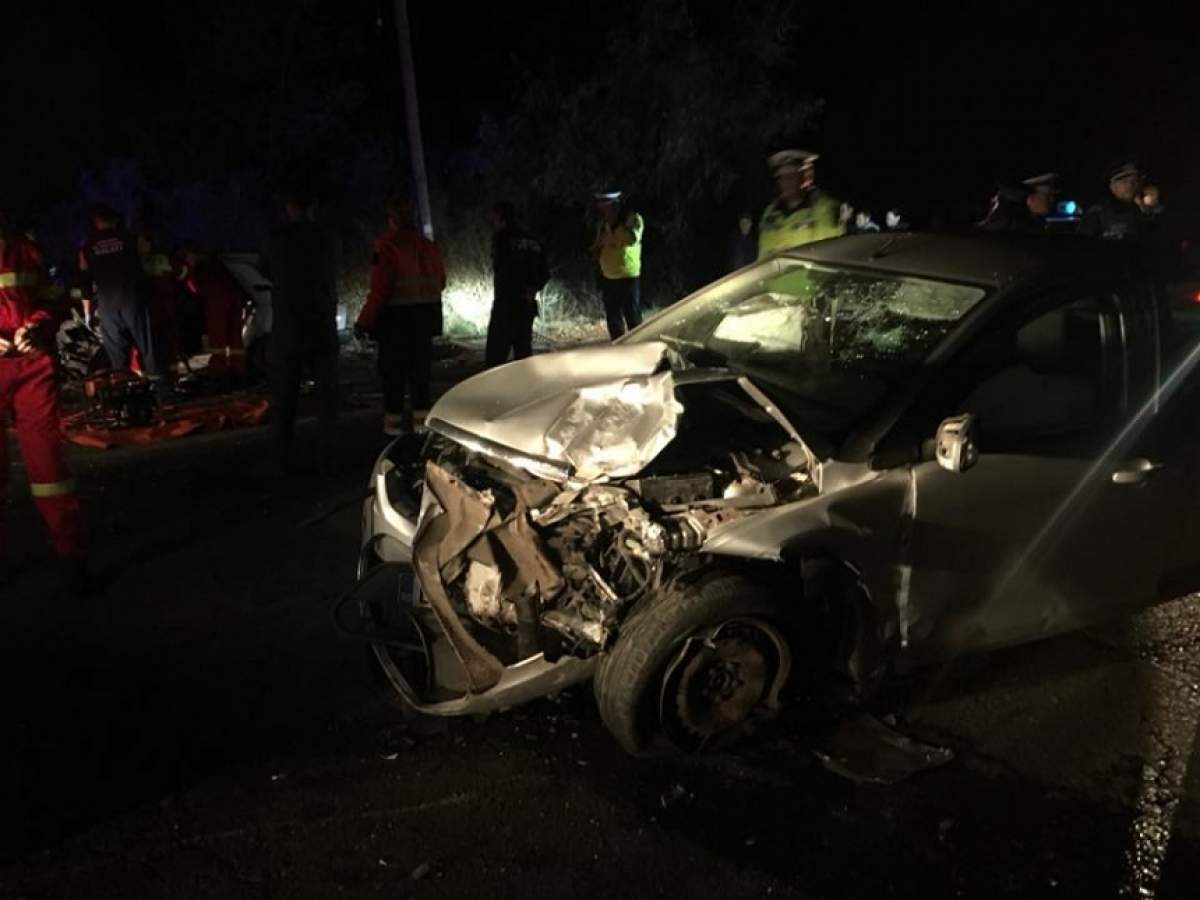 Impact mortal în județul Galați! O fată de 19 ani a murit într-un accident rutier provocat de iubitul ei, băut