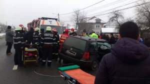 FOTO / Accident mortal în Gorj! Un tânăr de 23 de ani a murit, iar alte patru persoane se află în stare gravă