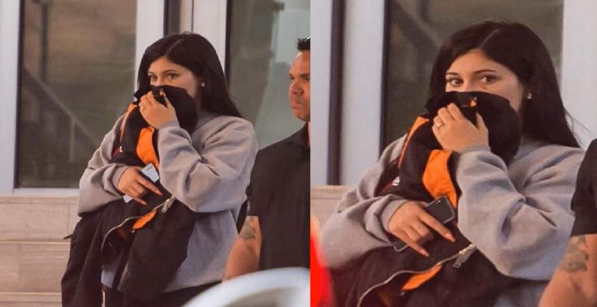 FOTO / Kylie Jenner, cu ochii învineţiţi. Mezina familiei Kardashian, bătută de iubit?