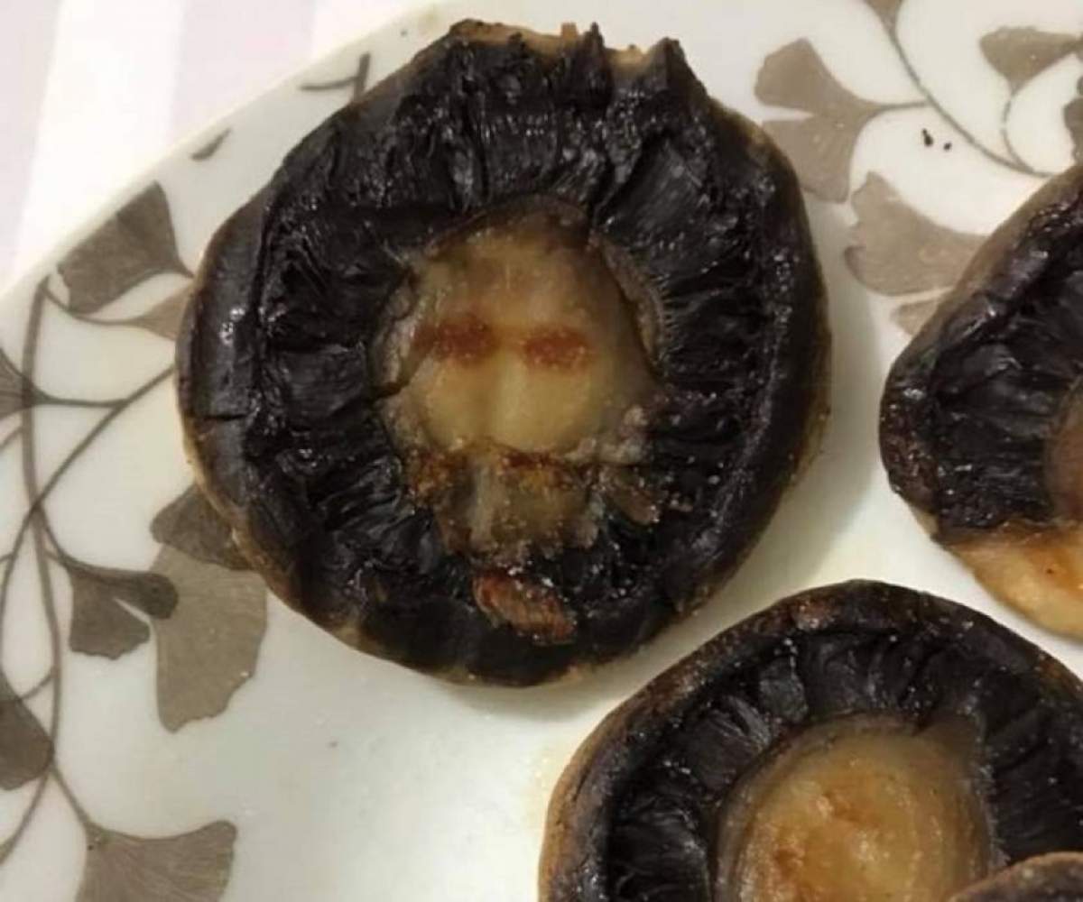FOTO / Caz incredibil în Vaslui! Un bărbat a descoperit chipul lui Iisus, într-o ciupercă. "Nici nu mai am curaj să mănânc"