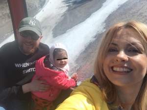 Simona Gherghe, vacanță împreună cu familia, la munte! Fiica sa, Ana, a atras toate privirile
