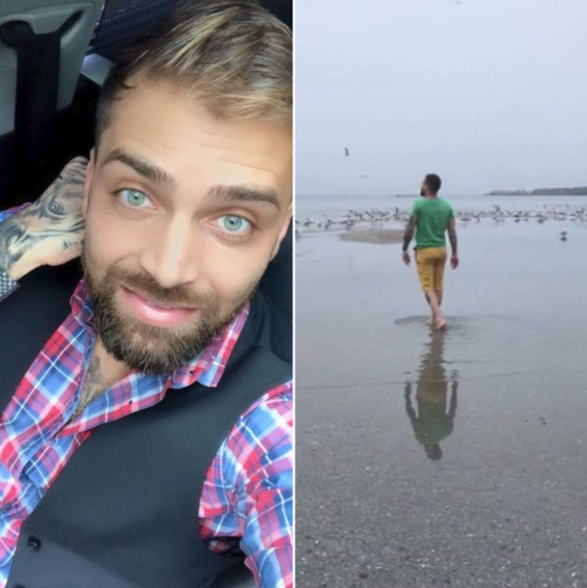 VIDEO / Florin de la MPFM, singur şi debusolat pe plajă. Fostul concurent pare extrem de răvăşit