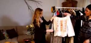 VIDEO / Graviduţă cu stil! Lux, în dulapul Laurei Cosoi: "Întotdeauna am pus accentul pe feminitate"