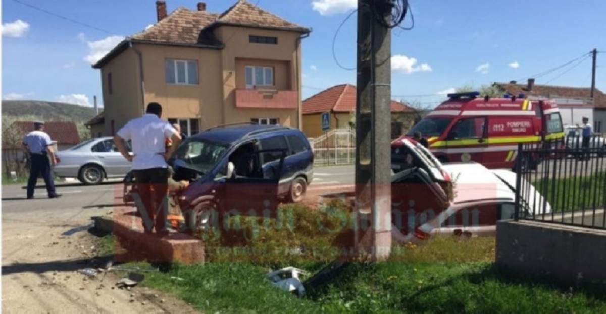 Teribil accident de circulaţie în Sălaj, provocat de o şoferiţă de 36 de ani! Șapte răniţi, printre care și patru copii