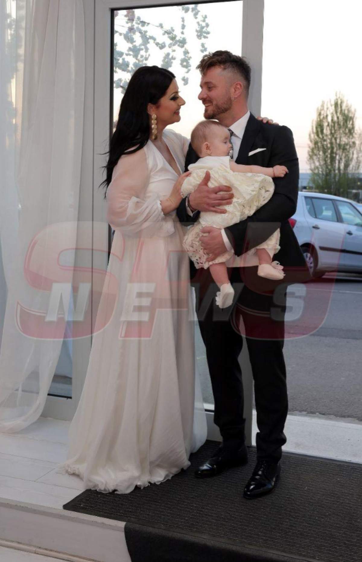 VIDEO / Cele mai tari momente de la botezul fiicei Gabrielei Cristea şi a lui Tavi Clonda. Nu ai voie să ratezi aşa ceva!