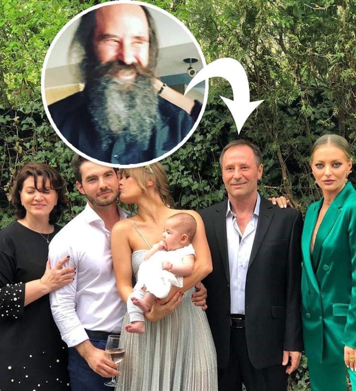 Tatăl Deliei, transformat total şi înlăcrimat! De ce a plâns la botezul nepoatei