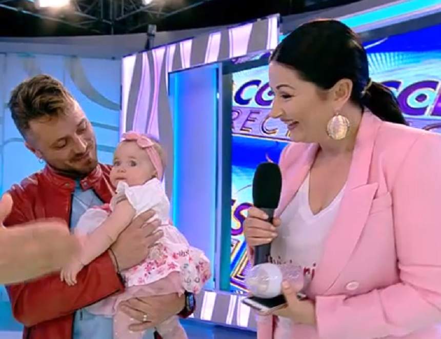 Gabriela Cristea și Tavi Clonda, prima apariție la TV cu fiica Victoria!