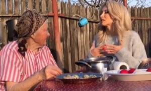VIDEO / Cum o învață bunica Andreei Bălan să-și țină soțul aproape."Tăcerea e ca mierea"