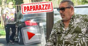 VIDEO PAPARAZZI / Serghei Mizil s-a dat în spectacol într-un restaurant de fiţe! În trening şi în şlapi, la ziua unui prieten