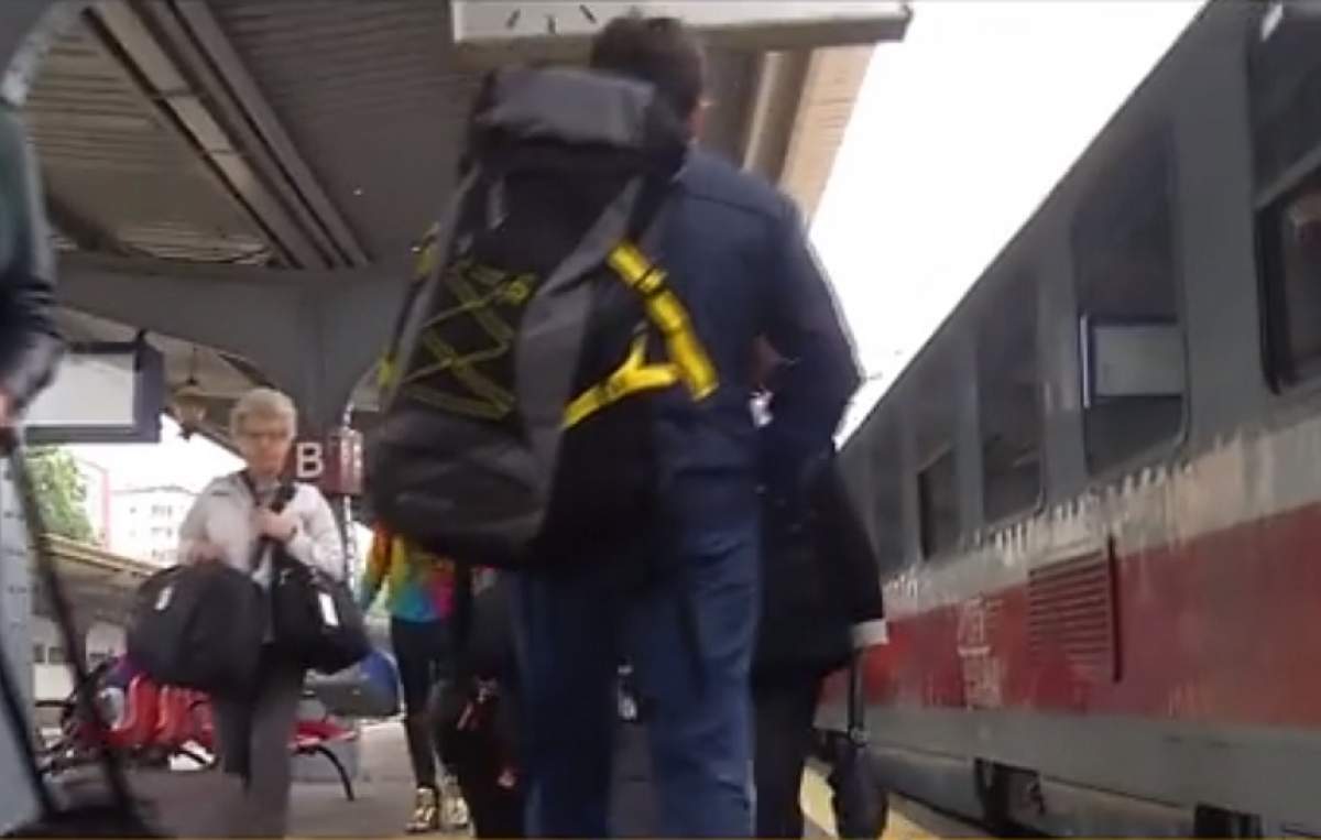 VIDEO / Panică pe calea ferată! Alertă cu bombă într-un tren cu destinația Ploiești