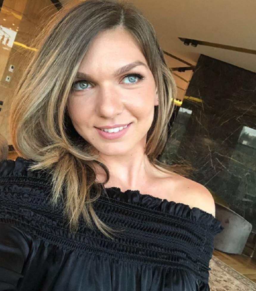 FOTO / Simona Halep a făcut ravagii îmbrăcată într-o rochie scurtă. Cum arată sportiva când nu e pe teren