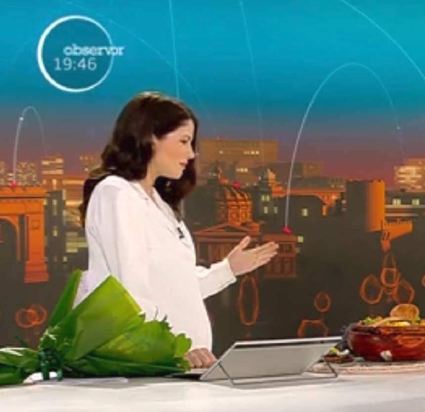 VIDEO / Anca Lungu este însărcinată! Prezentatoarea TV a părăsit pupitrul ştirilor şi va pleca din ţară