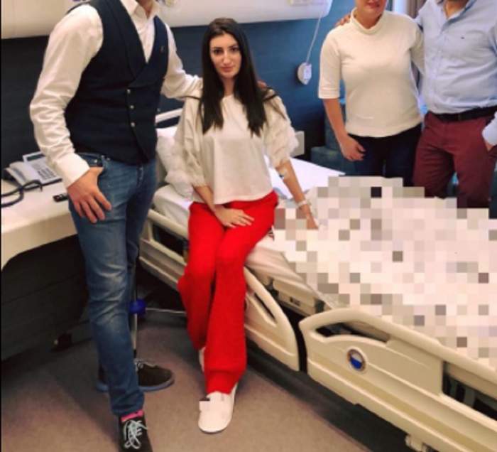 FOTO / Prima poză cu sora Andreei Tonciu, după ce și-a operat nasul: "S-a împlinit visul"