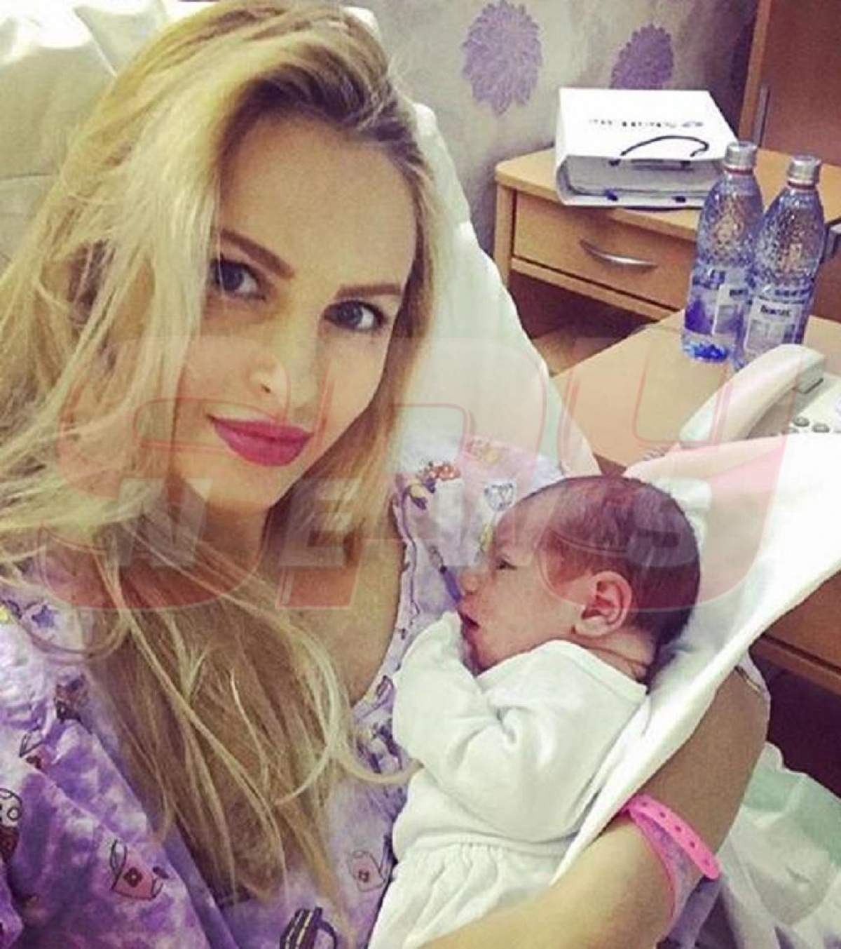 Andreea Spătaru a născut! Primele imagini cu bebeluşul