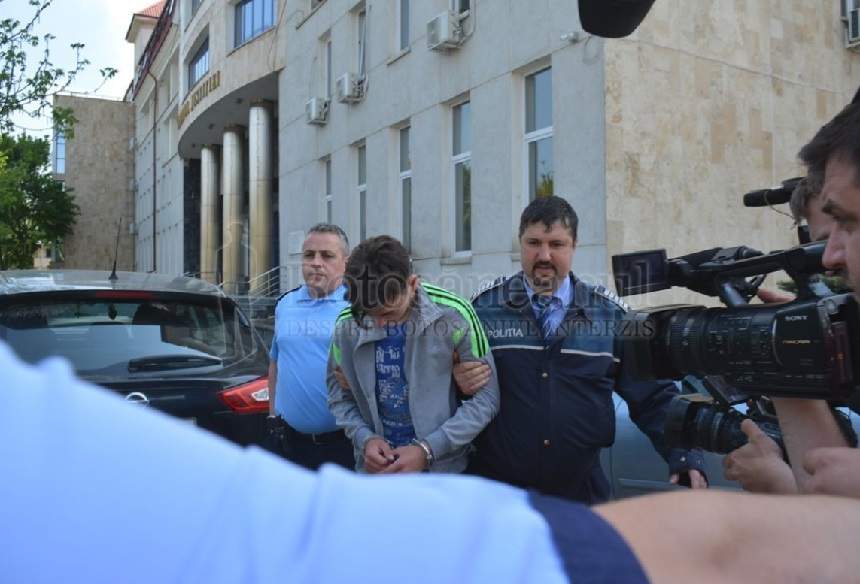 Ionel Bogdan, "criminalul din Botoşani", dus în faţa procurorilor! Ce se va întâmpla cu el