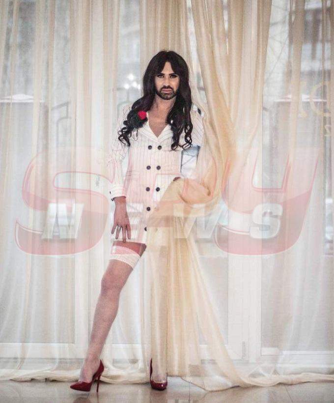 Imagini ŞOC / Conchita de România pictorial super sexy