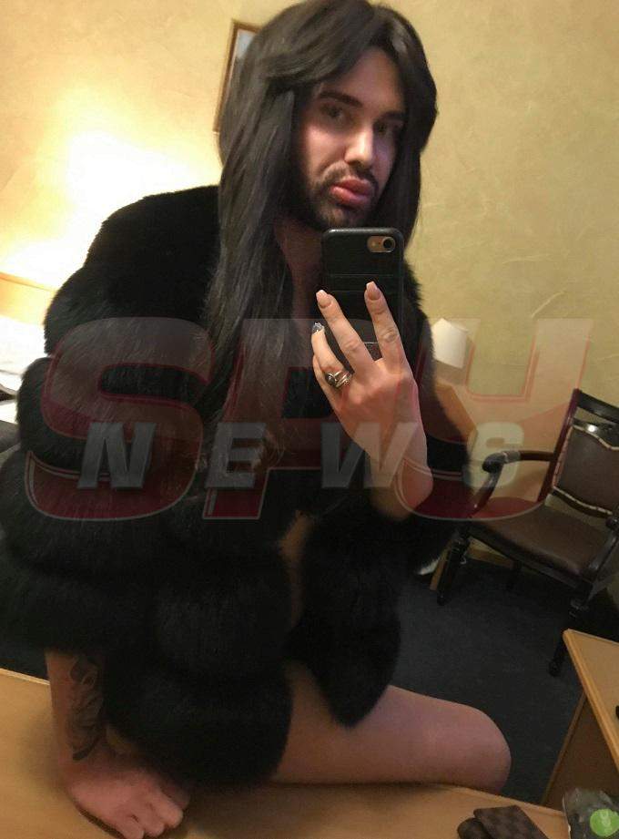 Imagini ŞOC / Conchita de România pictorial super sexy