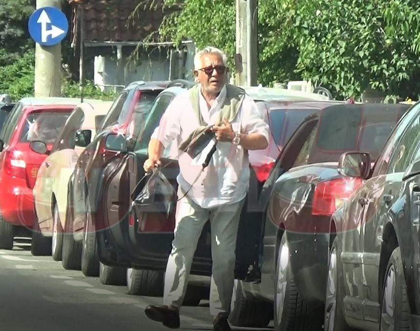 VIDEO PAPARAZZI / Ovidiu Lipan le dă clasă băieţilor de bani gata! Apaiţie spectaculoasă a artistului în centrul Capitalei