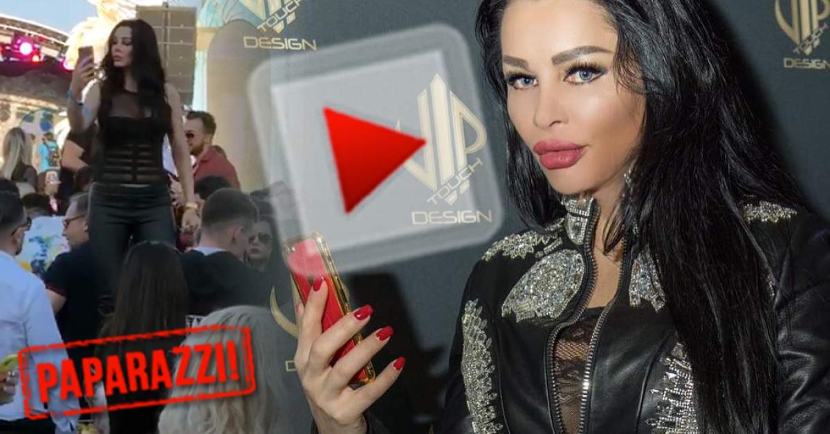 VIDEO PAPARAZZI / Brigitte Sfăt a dansat pe mese într-un club exclusivist de pe litoral! Ilie Năstase a asistat la show-ul oferit de soţia sa