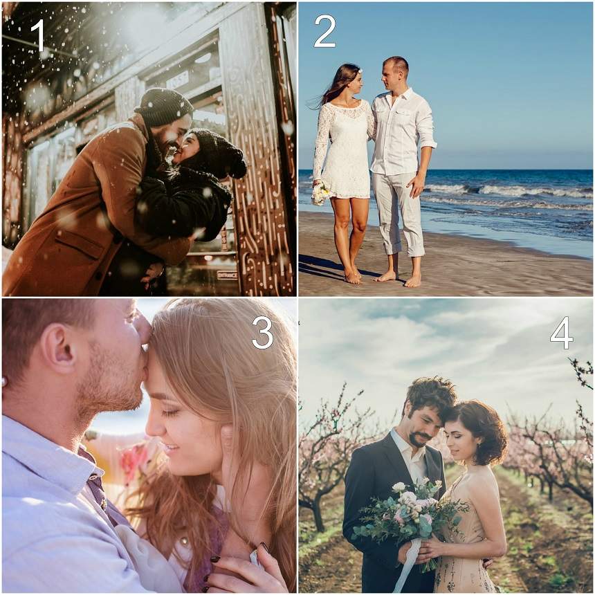 FOTO / TEST: Află mai mult despre relația ta! Alege o imagine și află cât de mult te apreciază partenerul de viață