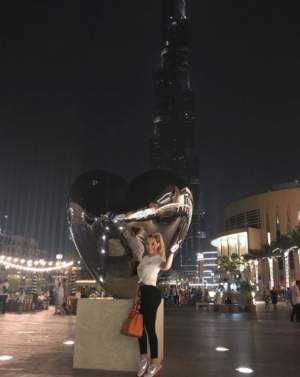 VIDEO & FOTO / Raluca Podea, vacanță de lux în Dubai! Imagini demențiale cu bomba sexy