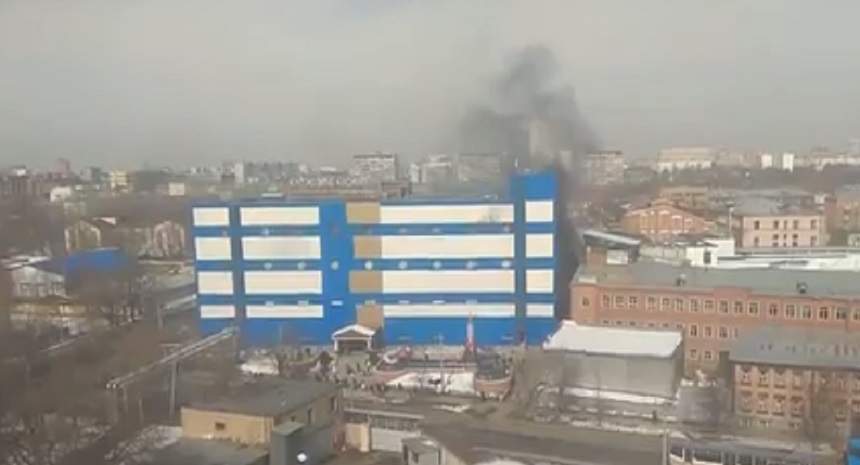 Un nou incendiu într-un mall din Rusia! Persoanele sunt evacuate de urgenţă! Sunt numeroase victime