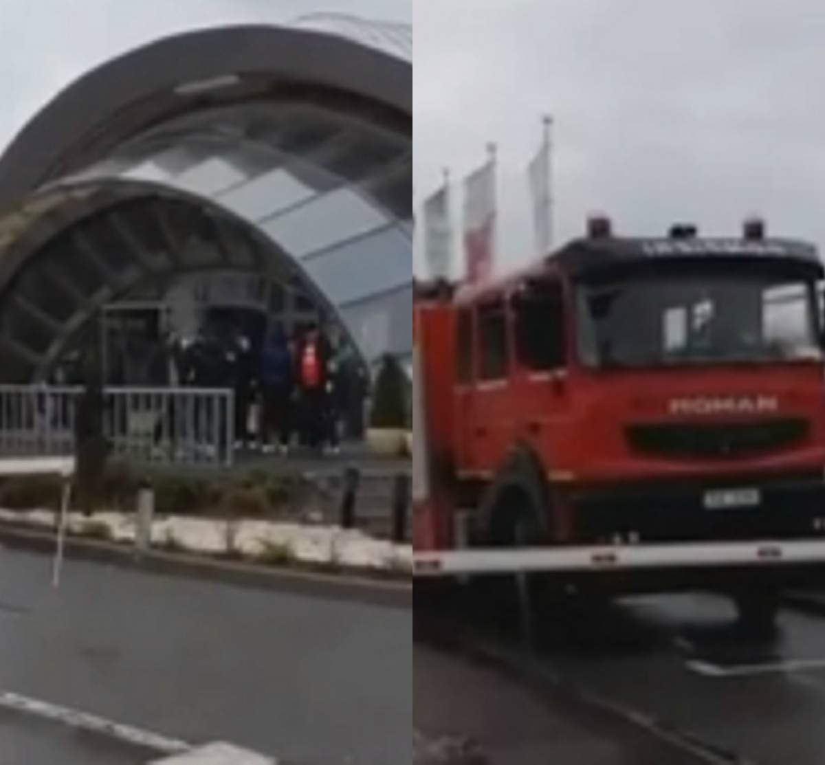 VIDEO / Alertă la Salina Turda! Un grup de turiști este blocat în roata mare. Pompierii acționează de urgență
