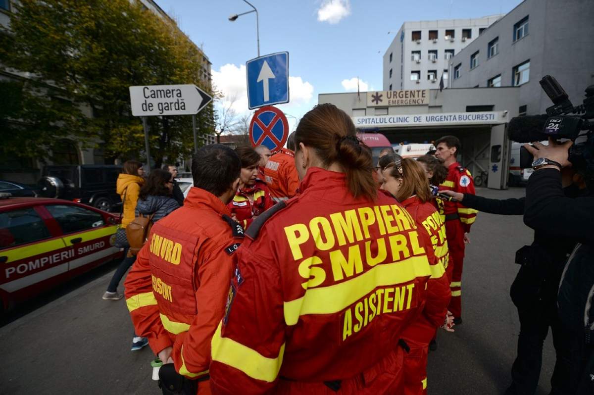 Scene şocante în Bucureşti! S-a aruncat de la etaj