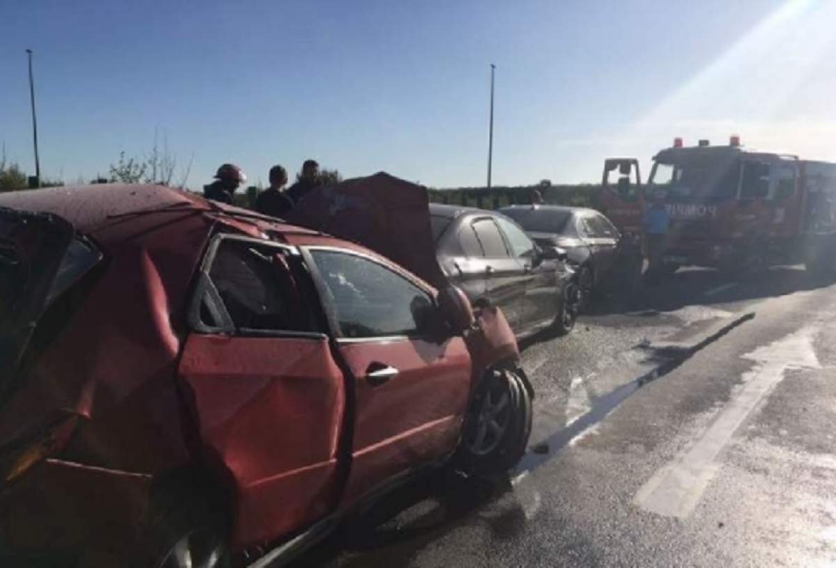 VIDEO / Accident grav pe Autostrada Soarelui. Sunt 6 victime și mii de mașini blocate