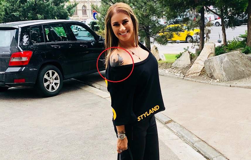 FOTO / Anamaria Prodan și-a tatuat mama, în chip de înger