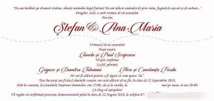 FOTO / Ștefan și Ana Maria de la MPFM și-au ales data nunții! Cum arată invitațiile pentru fericitul eveniment