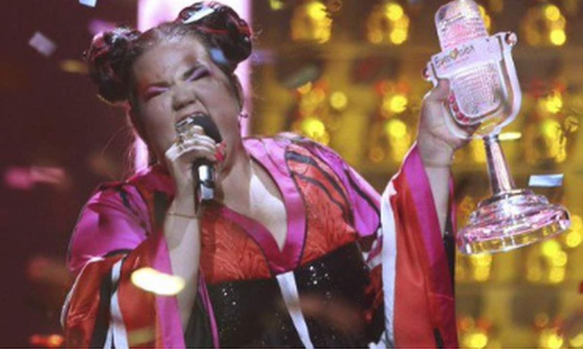 VIDEO / Câştigătoarea Eurovision, incident şocant, la scurt timp după ce a primit trofeul. Nimănui nu i s-a mai întâmplat asta