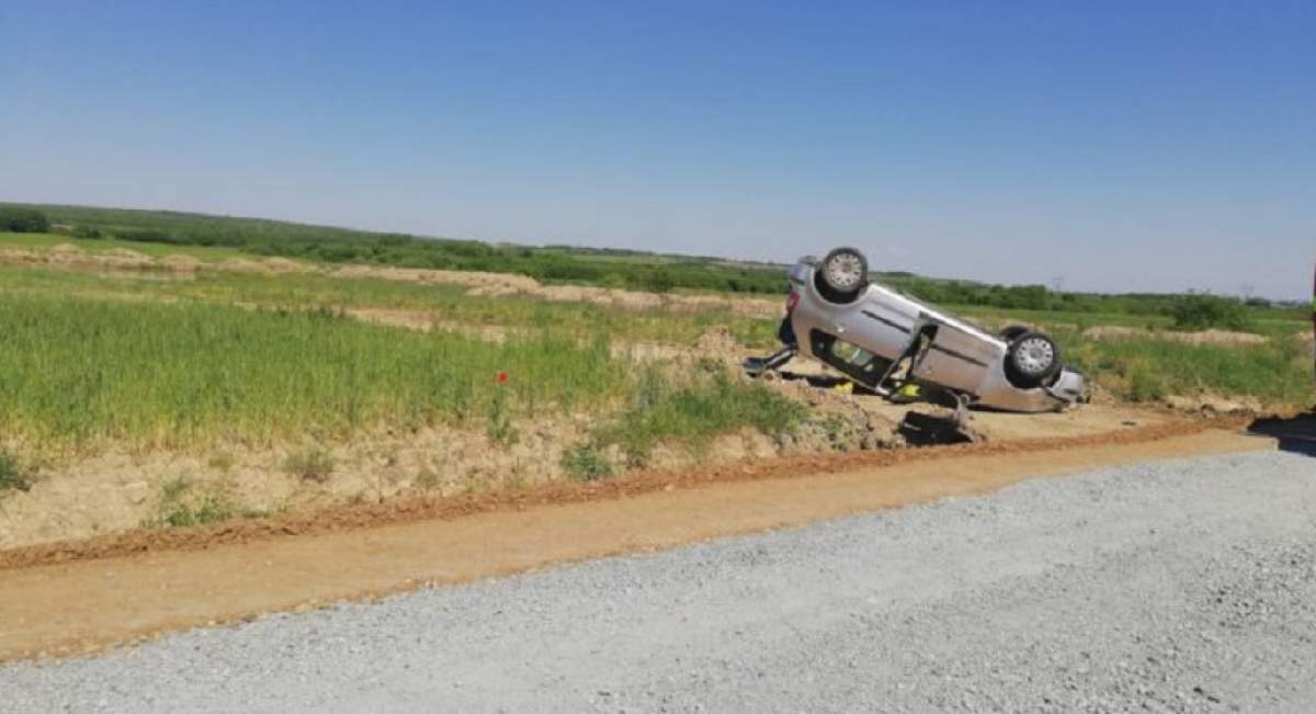 FOTO /  Accident grav, produs de o șoferiță de 36 de ani. S-au înregistrat trei victime