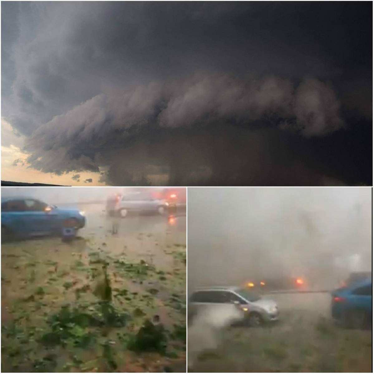 VIDEO / Imagini dramatice! Tornadă uriaşă, filmată la câţiva kilometri de graniţa României