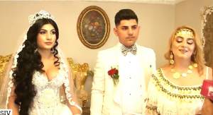 VIDEO / Nuntă cu crocodili la proţap! Florin Salam şi Adrian Minune, show pentru fiul vrăjitoarei Vanessa