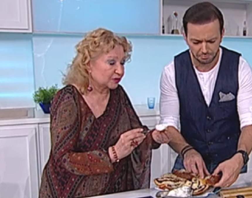 VIDEO / Rodica Popescu Bitănescu și Mihai Morar, întrecere în bucătărie la înroșit ouă: "Azi e o zi mare"