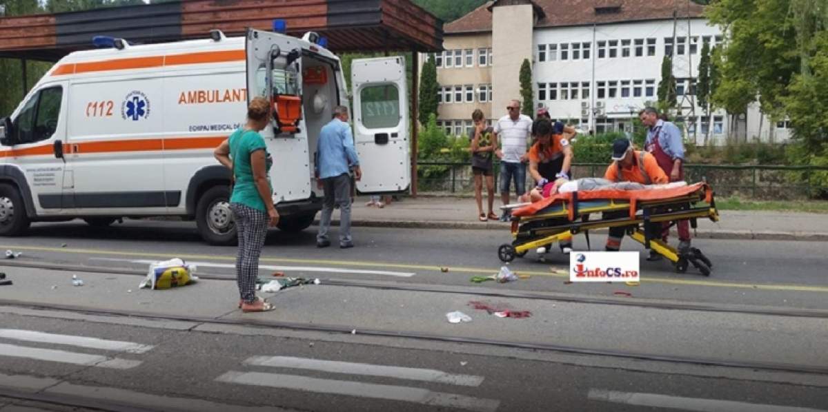 FOTO / Accident grav în Oradea. O femeie a fost spulberată pe trecerea de pietoni