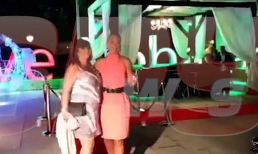 VIDEO / Hot, hot, hot ca de obicei! Liviu Vârciu a reacționat când Vica Blochina a ajuns la petrecerea de botez a fiicei lui: "Mamă, ce prezență!"